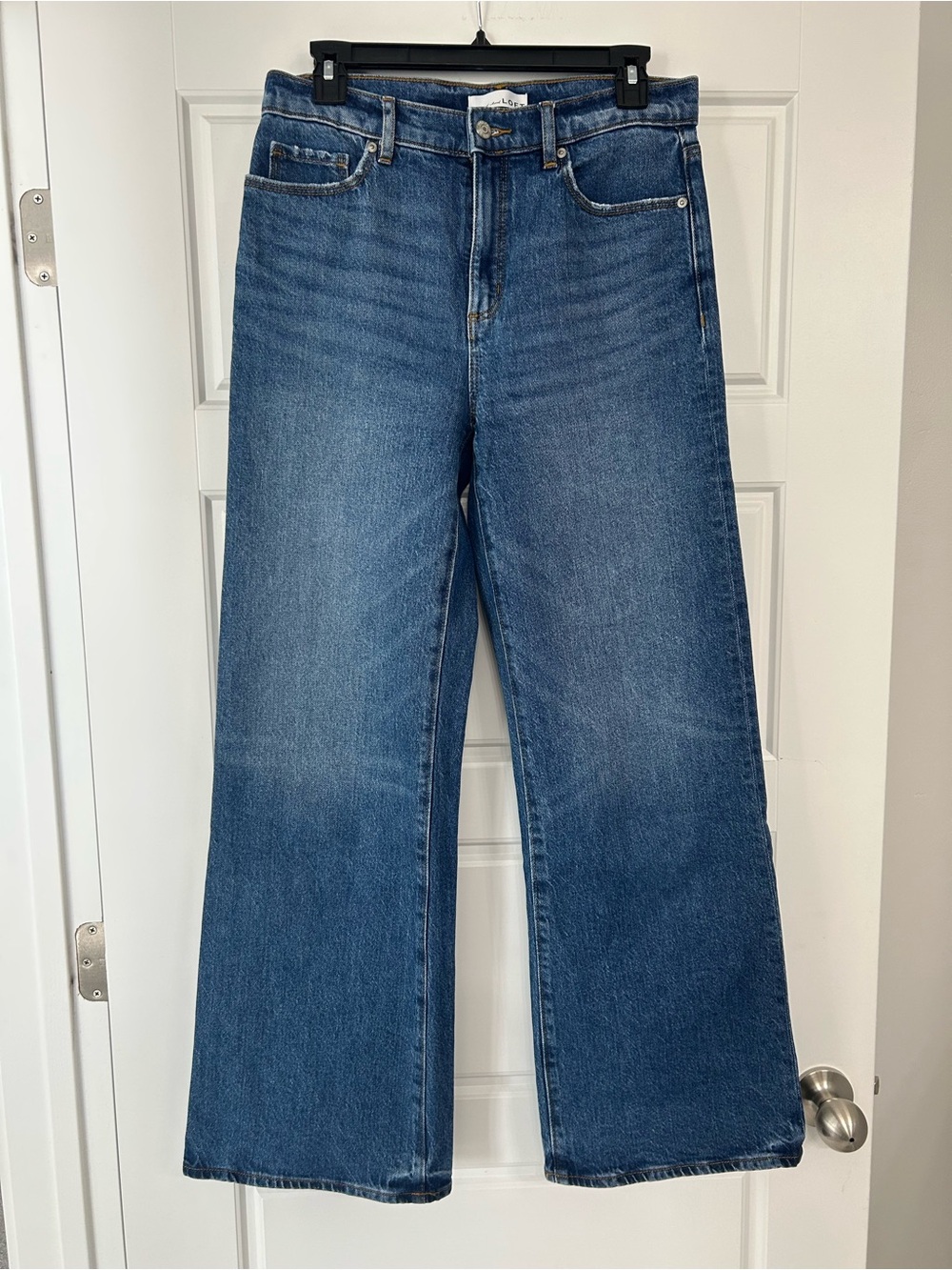 LOFT Wide Leg Jeans Medium Wash Size 26